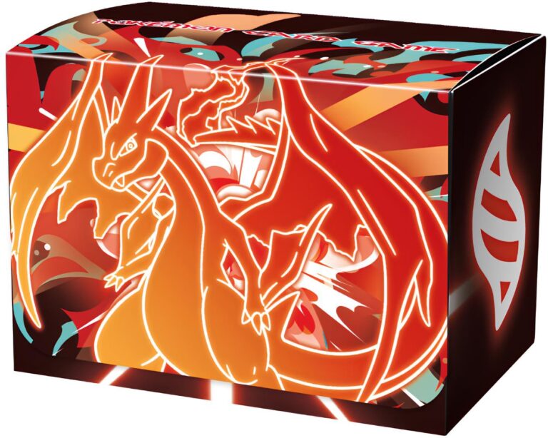 Pokémon-Kartenhüllen-Deck-Box-Zubehör-Mega-Glurak-Charizard-Y-Korea-TCG-Sammelkartenspiel