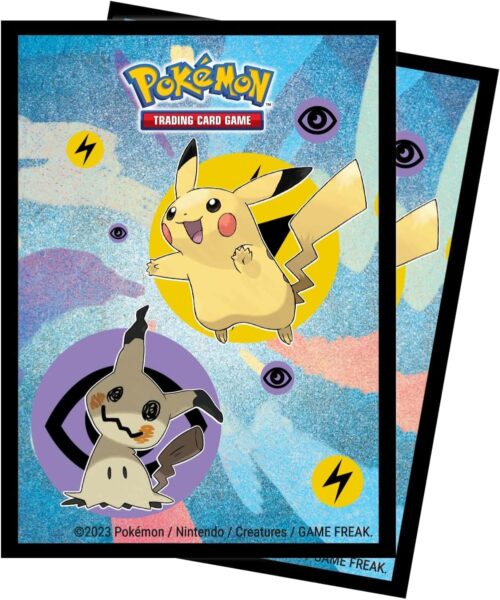 Pokémon-Kartenhüllen-Sleeves-Pikachu-Mimigma-Ultra-Pro-Deck-Protector