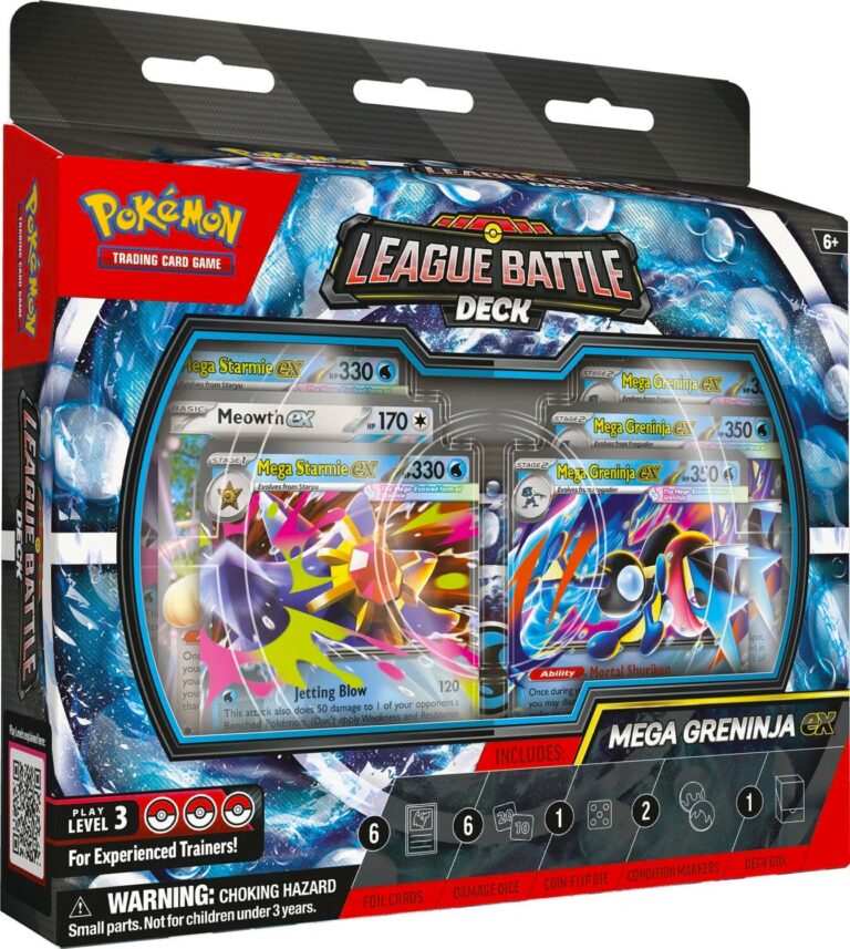 Pokémon-League-Battle-Deck-Liga-Kampfdeck-Mega-Greninja-Quajutsu-ex-TCG-Sammelkartenspiel-2026-Englisch