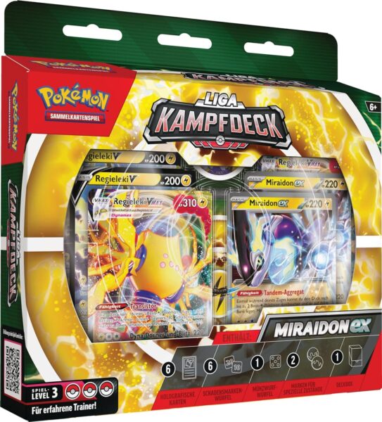 Pokémon-Liga-Kampfdeck-Miraidon-ex-2023-Sammelkartenspiel-Karten