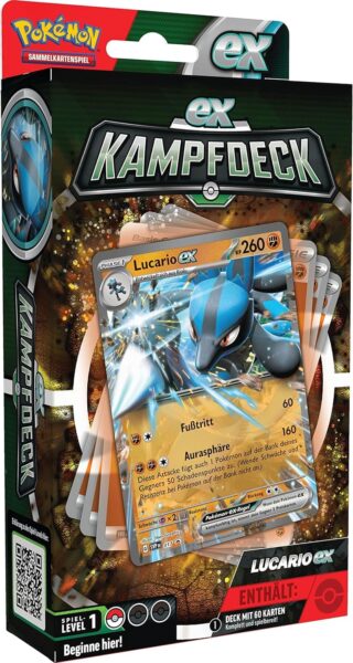 Pokémon-Lucario-ex-Kampfdeck-TCG-Sammelkartenspiel-Deutsch
