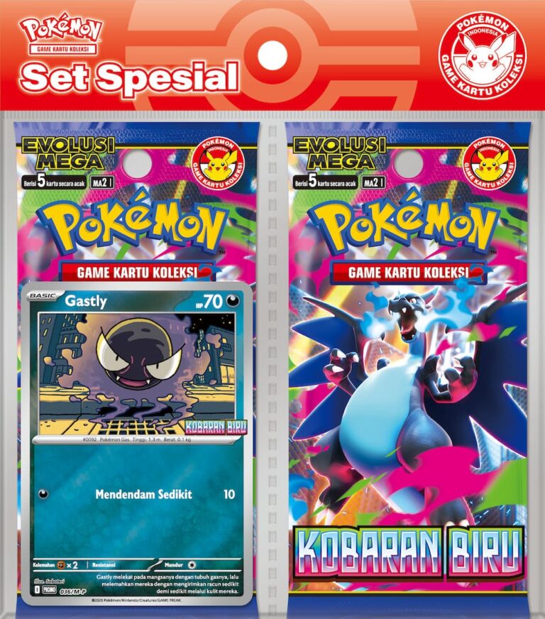 Pokémon-MA2-Blue-Blaze-Kobaran-Biru-Special-Set-Gastly-Indonesien