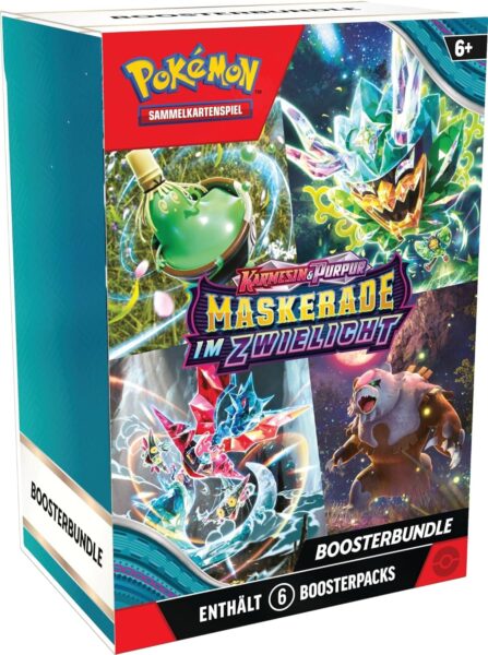 Pokémon-Maskerade-im-Zwielicht-Booster-Bundle-Deutsch-Twilight-Masquerade-TCG-Sammelkartenspiel