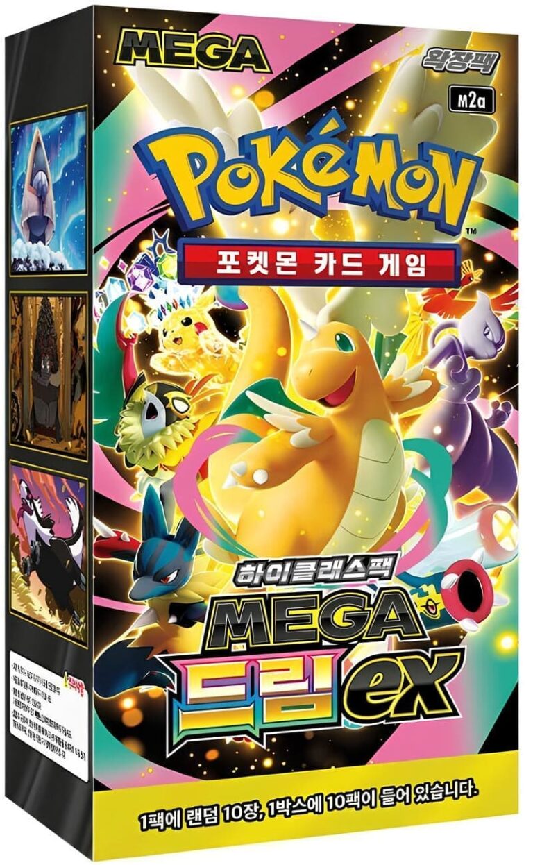 Pokémon-Mega-Dream-ex-M2a-Booster-Display-Box-Korea-TCG