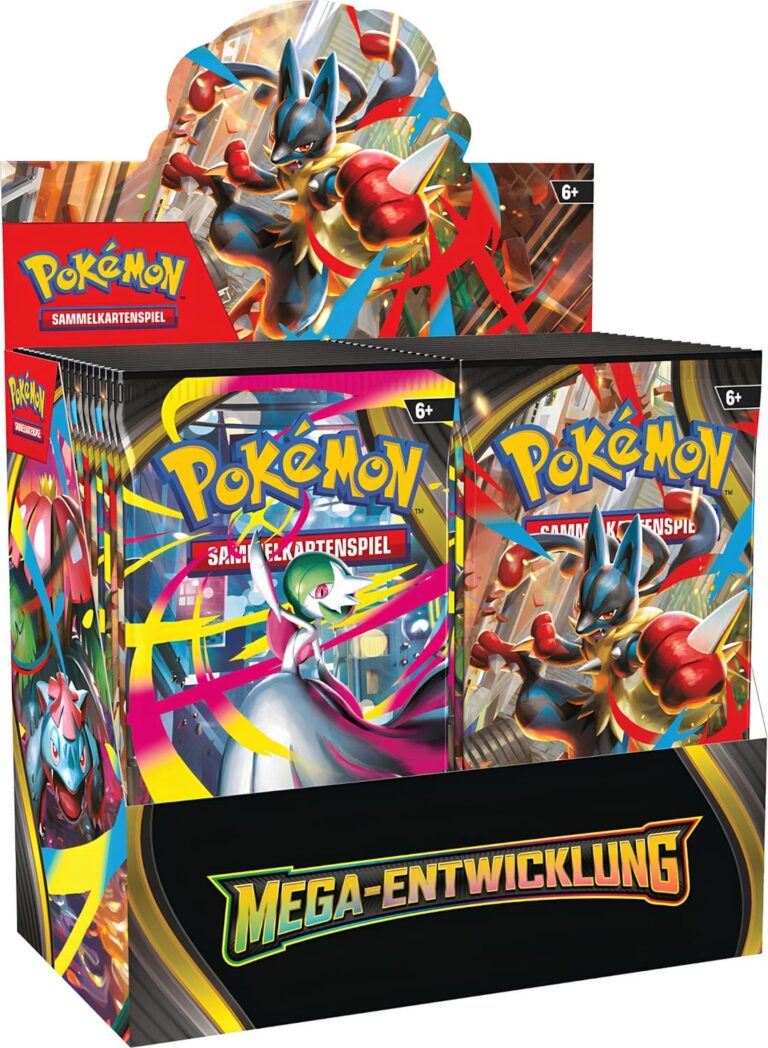 Pokémon-Mega-Entwicklung-Booster-Display-Box-Deutsch
