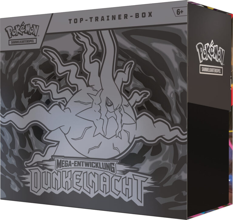 Pokémon-Mega-Entwicklung-Dunkelnacht-Top-Trainer-Box-Deutsch-TCG-Sammelkartenspiel-2026-Mega-Darkrai-ex-neu
