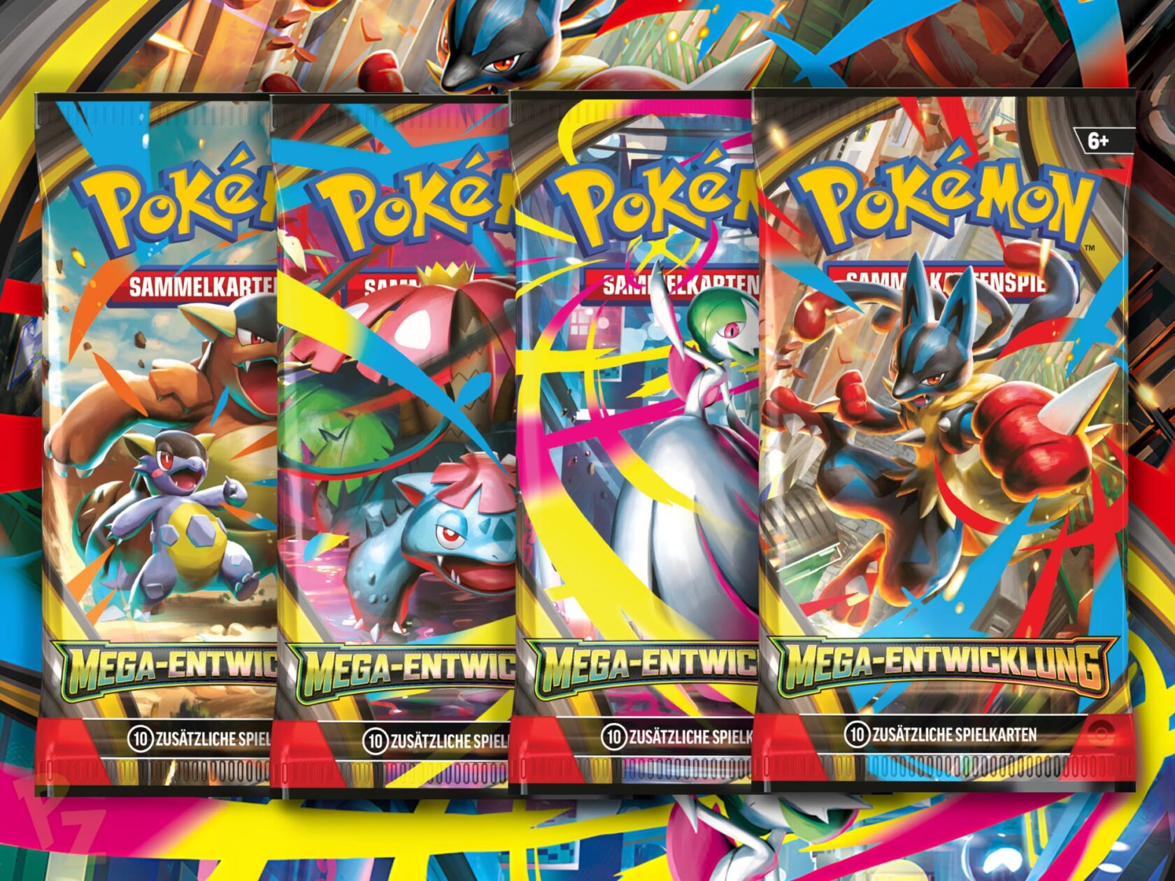 Pokemon Mega Evolution Series Mega Entwicklung Booster Box Deutsch