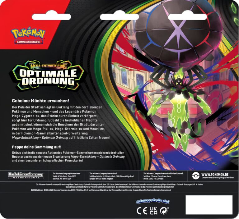 Pokémon-Mega-Entwicklung-Optimale-Ordnung-3er-Pack-Booster-Blister-Endivie-Deutsch-Back