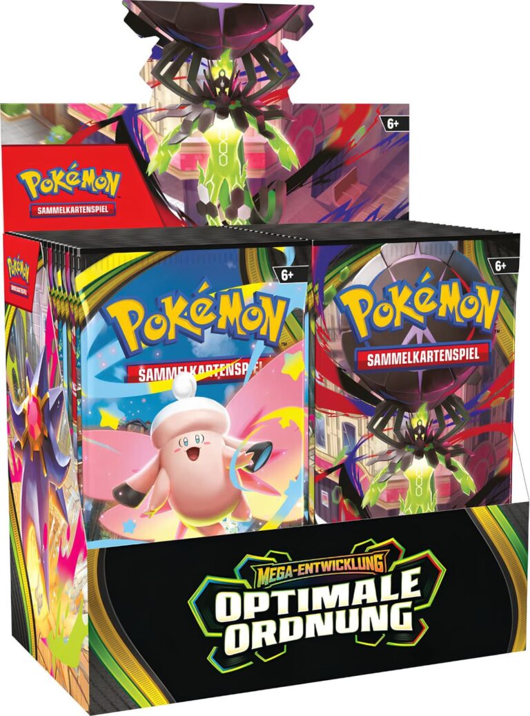 Pokémon-Mega-Entwicklung-Optimale-Ordnung-Booster-Display-Box-36-Packs-Deutsch