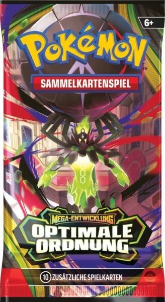 Pokémon-Mega-Entwicklung-Optimale-Ordnung-Booster-Pack-Mega-Zygarde-Deutsch