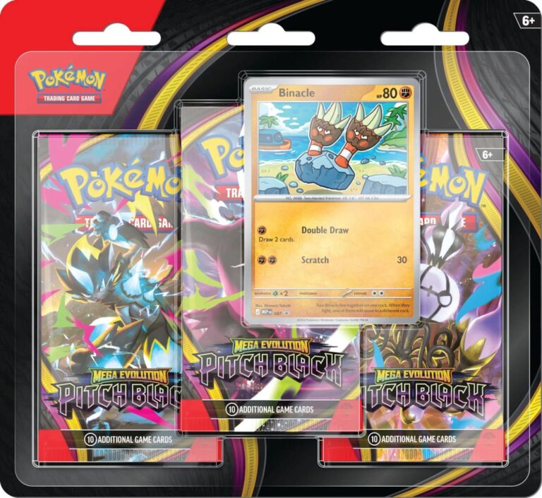 Pokémon-Mega-Evolution-Pitch-Black-Dunkelnacht-Booster-Blister