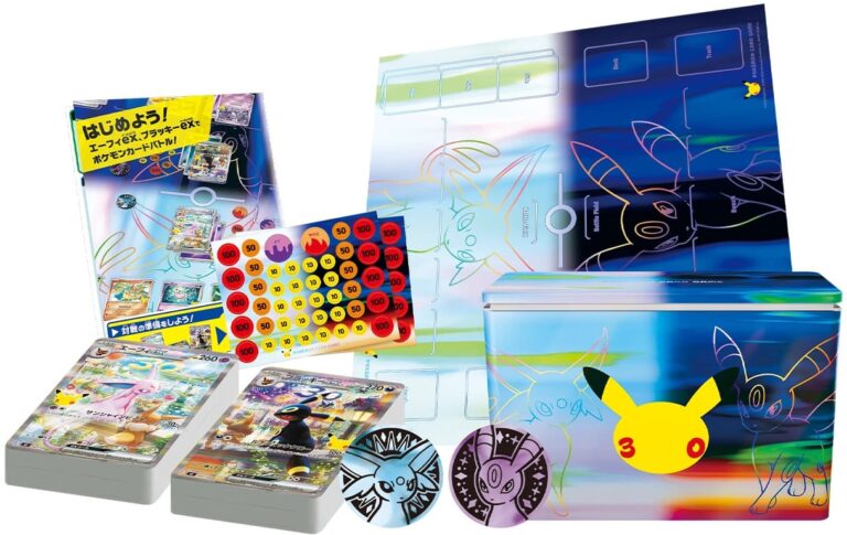 Pokémon-Mega-Expansion-Pack-30th-Celebration-Premium-Deck-Set-Box-Collection-Espeon-Umbreon-TCG-Japan-neu-1