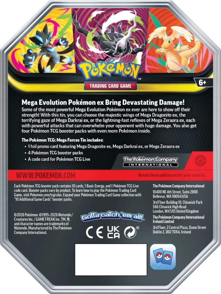 Pokémon-Mega-Forces-Tin-Box-Back-TCG-Sammelkartenspiel-Englisch-2026
