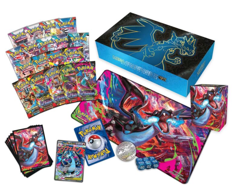 Pokémon-Mega-Glurak-X-Ultra-Premium-Kollektion-Box-Deutsch-TCG-Sammelkartenspiel-2025-Inhalt