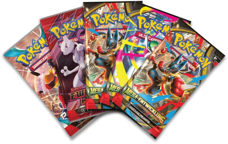Pokémon-Mega-Lucario-Figuren-Kollektion-Collection-Box-Deutsch-Booster-Packs