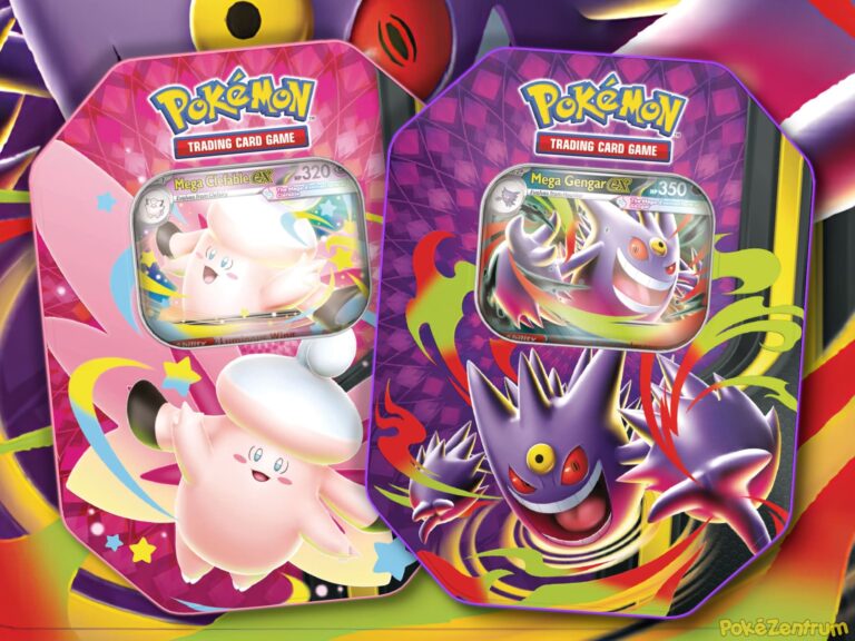 Pokémon-Mega-Moonlight-Tin-Box-Mega-Gengar-Clefable-Pixi-ex-TCG-Sammelkartenspiel-Englisch-2026