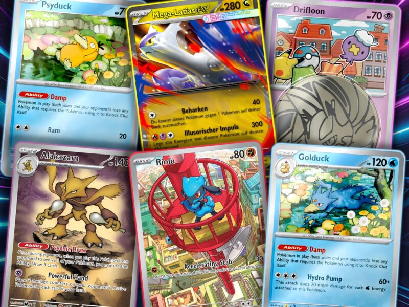 Pokémon-Mega-Promo-Karten-MEP-Übersicht-Liste Galerie-TCG-Sammelkartenspiel