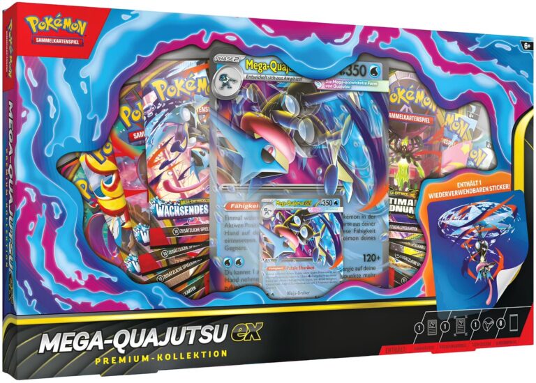 Pokémon-Mega-Quajutsu-ex-Premium-Kollektion-Box-Deutsch-TCG-Sammelkartenspiel-2026