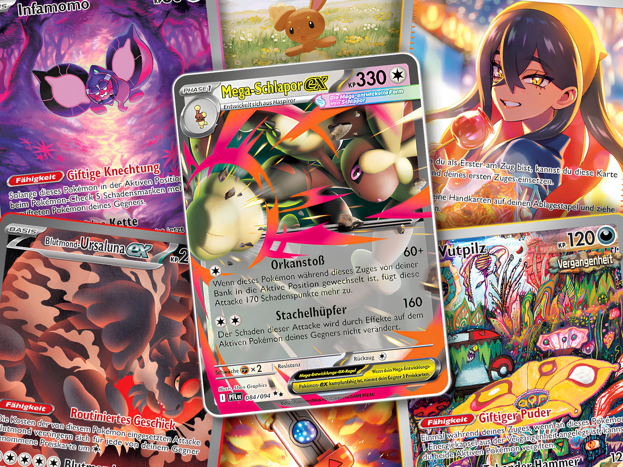 Pokémon-Mega-Schlapor-ex-Deck-Liste-Anleitung-Strategie-Guide-TCG-Sammelkartenspiel