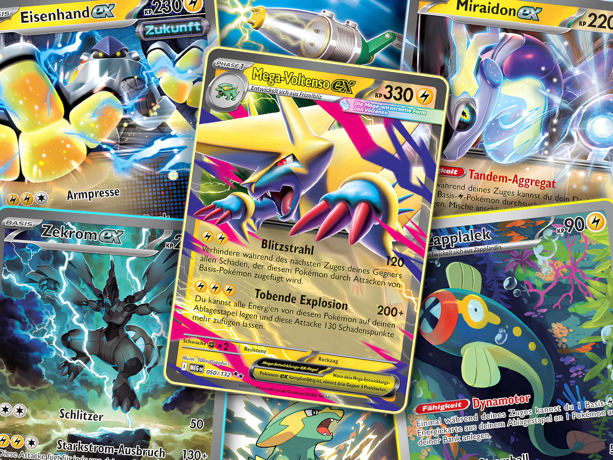 Pokémon-Mega-Voltenso-ex-Deck-Liste-Anleitung-Strategie-Guide-TCG-Sammelkartenspiel