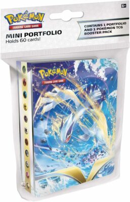 Pokémon-Mini-Portfolio-Sammelalbum-Lugia-Boosterpack-60-Karten