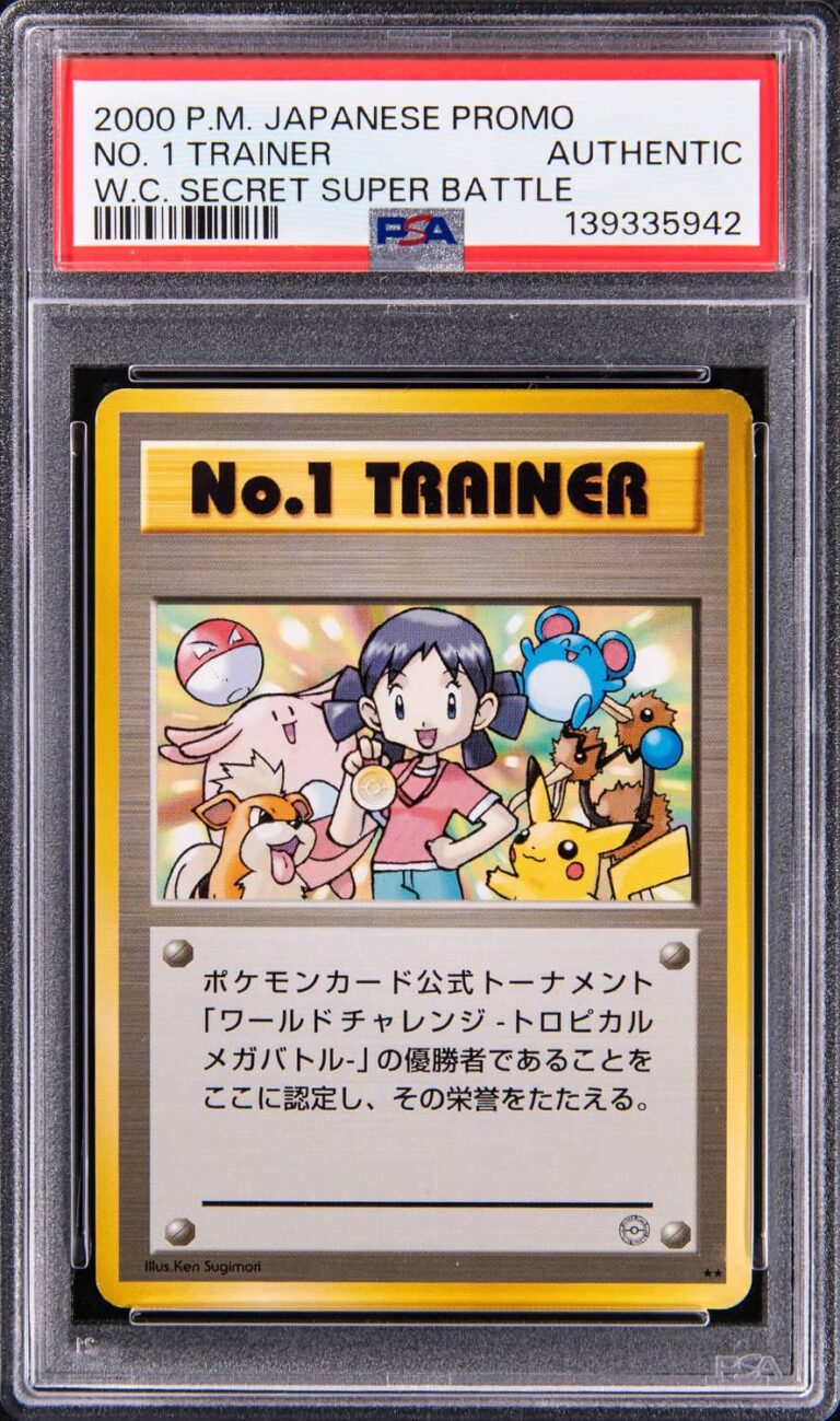 Pokémon-No.1-Trainer-W.C.-Secret-Super-Battle-Promo-Japan-TCG-2000-Authentic-PSA