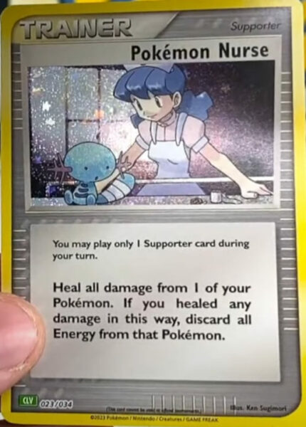 Pokémon-Nurse_CLV-023-034_Pokémon-Trading-Card-Game-Classic-Karte