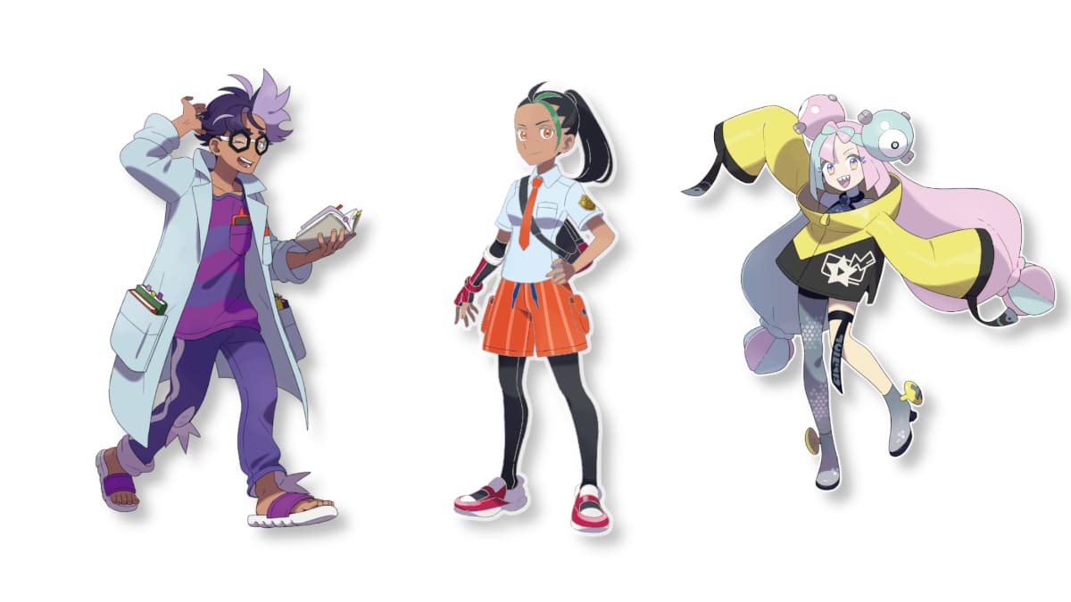 Pokémon-Paldea-Region-Charaktere