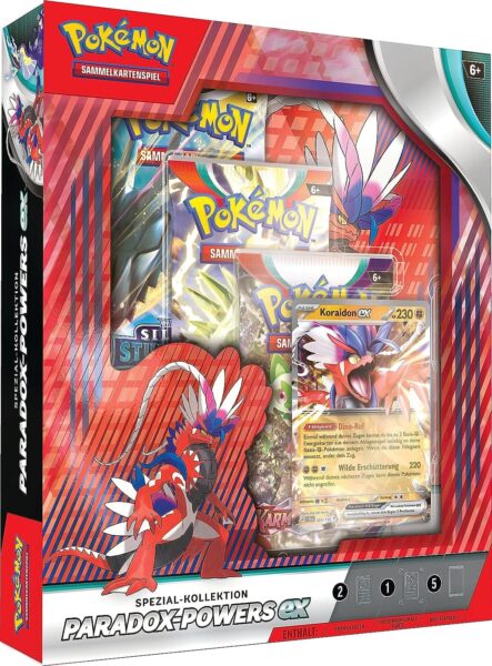 Pokémon-Paradox-Powers-ex-Spezial-Kollektion-Box-Koraidon