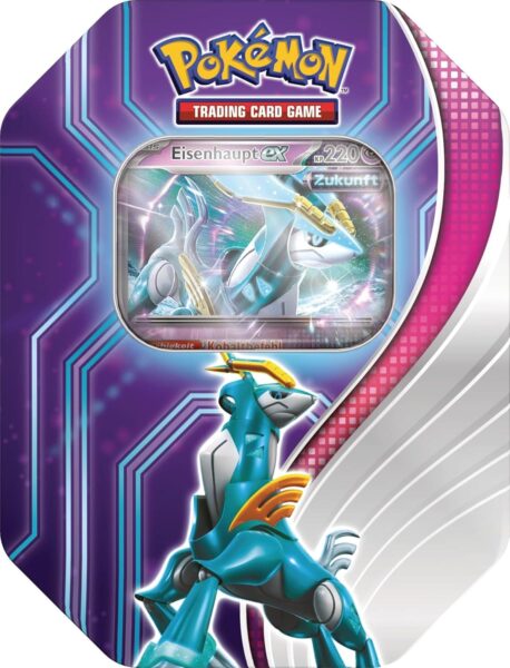 Pokémon-Paradox-Schicksale-Tin-Box-Eisenhaupt-ex-TCG-Sammelkartnspiel-2024
