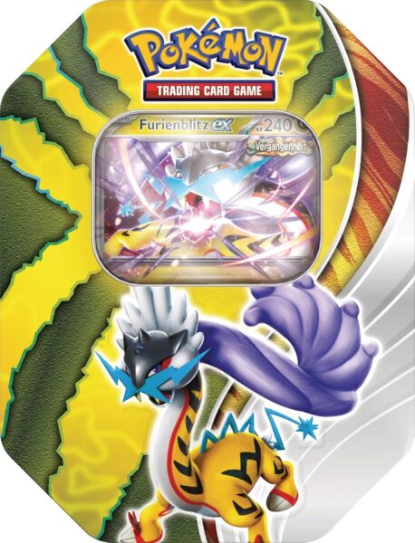 Pokémon-Paradox-Schicksale-Tin-Box-Furienblitz-ex-TCG-Sammelkartnspiel-2024