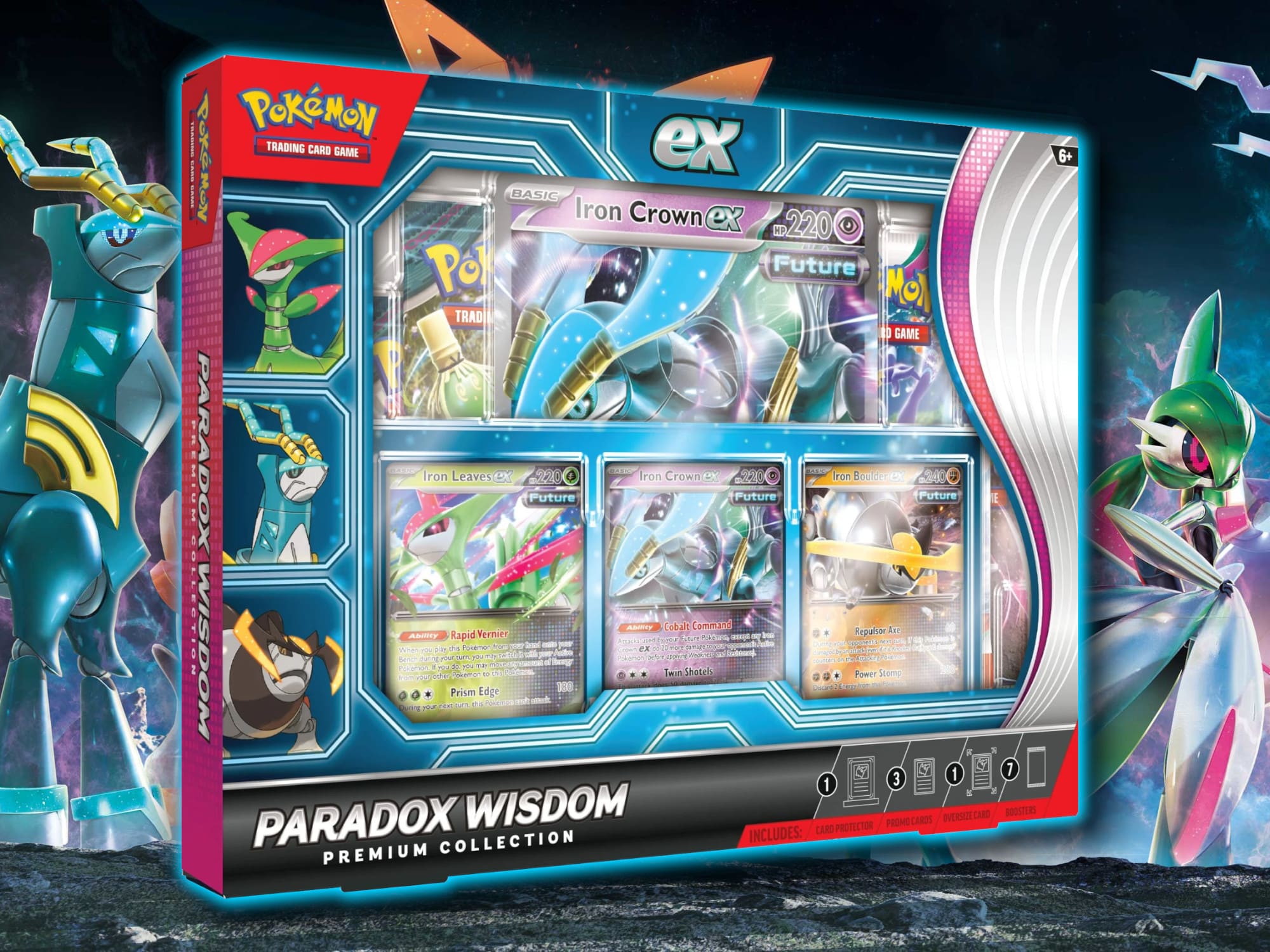 Pokémon-Paradox-Wisdom-Premium-Collection-Kollektion-TCG-2024