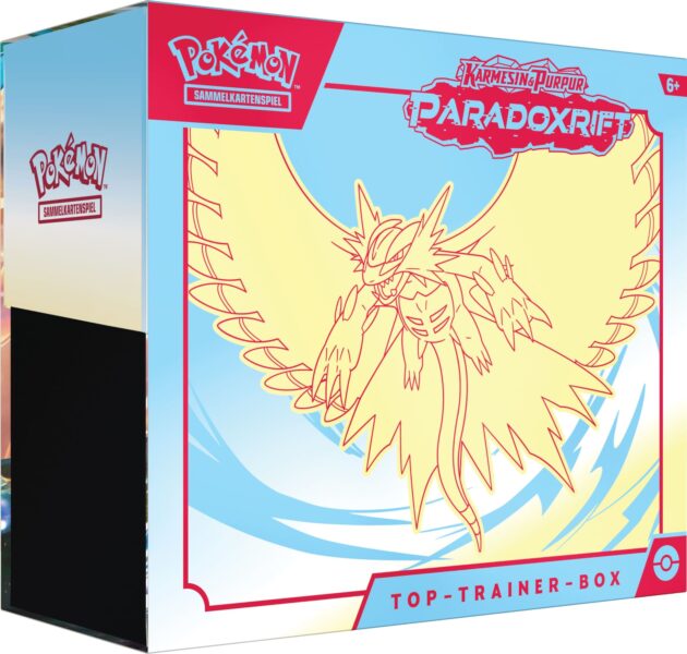 Pokémon-Paradoxrift-Paradox-Rift-Trainer-Box-Karmesin-Purpur-SV4-Donnersichel-TCG-Deutsch