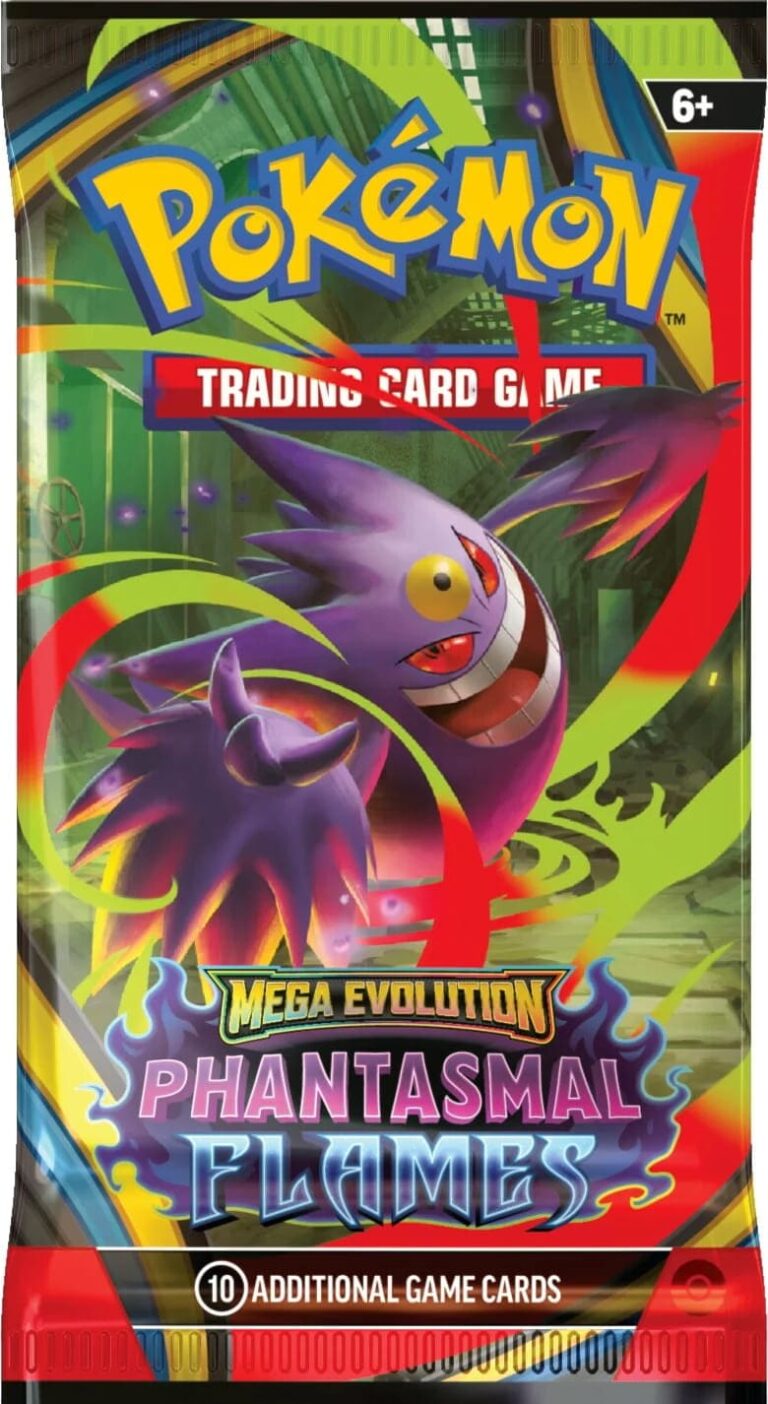 Pokémon-Phantasmal-Flames-Booster-Pack-Englisch-Mega-Gengar
