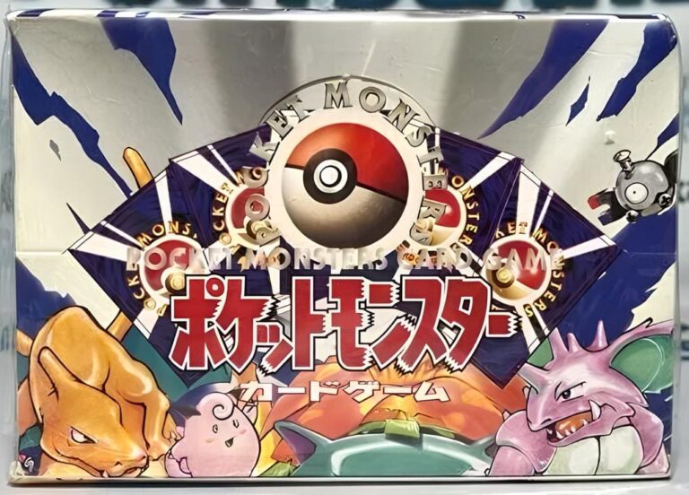 Pokémon-Pocket-Monsters-Japanese-Expansion-Pack-Base-Set-1196-Booster-Display-Box-1