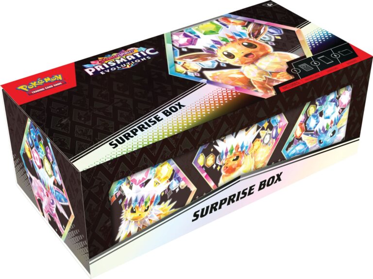 Pokémon-Prismatic-Evolutions-Prismatische-Entwicklungen-Surprise-Box-Überraschungsbox