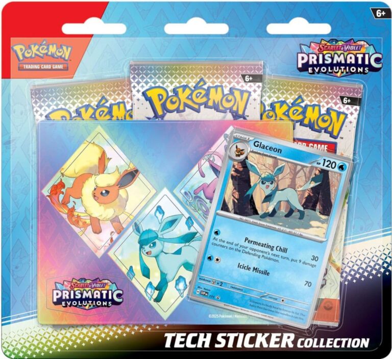 Pokémon-Prismatic-Evolutions-Prismatische-Entwicklungen-Tech-Sticker-Collection-Glaceon