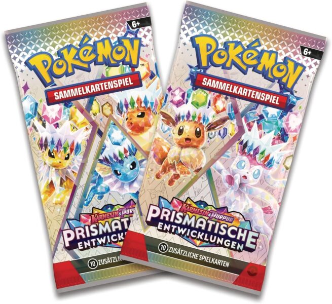 Pokémon-Prismatische-Entwicklungen-Mini-Tin-Box-Booster-Packs