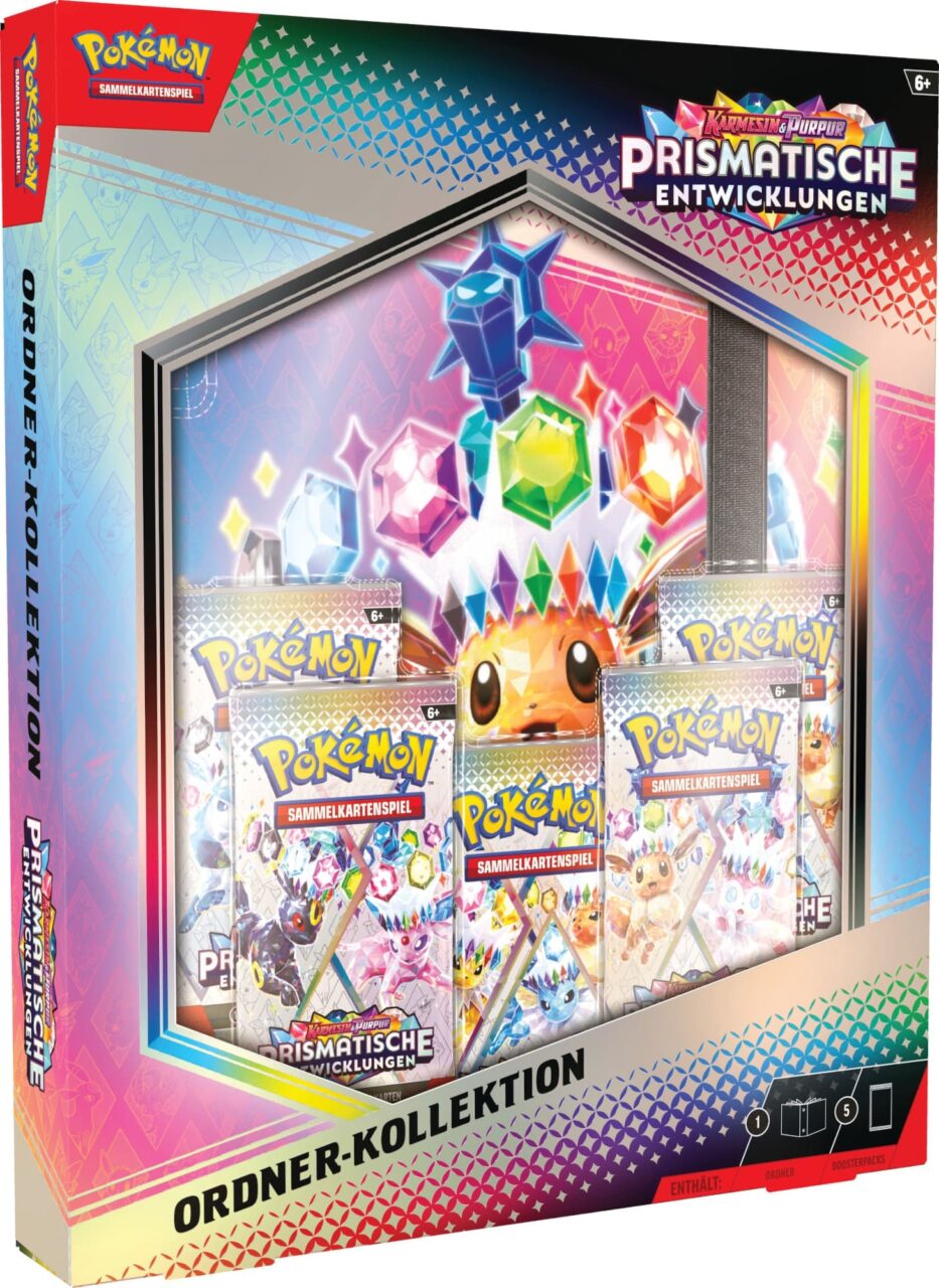 Neues PokémonSet "Prismatische Entwicklungen" offiziell angekündigt! PokeZentrum