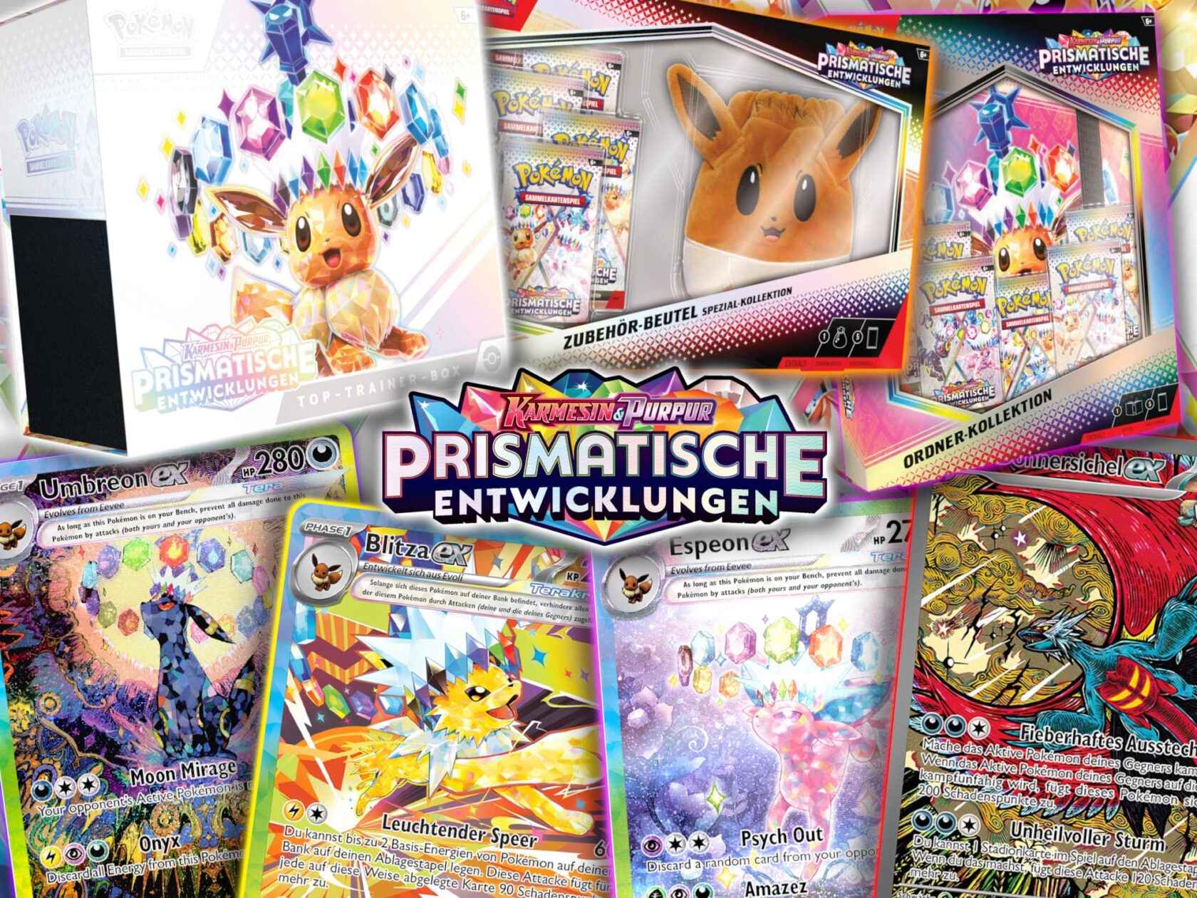 Pokemon Center Porte-clés en peluche Évoli Adventure Partners, multicolore, taille S