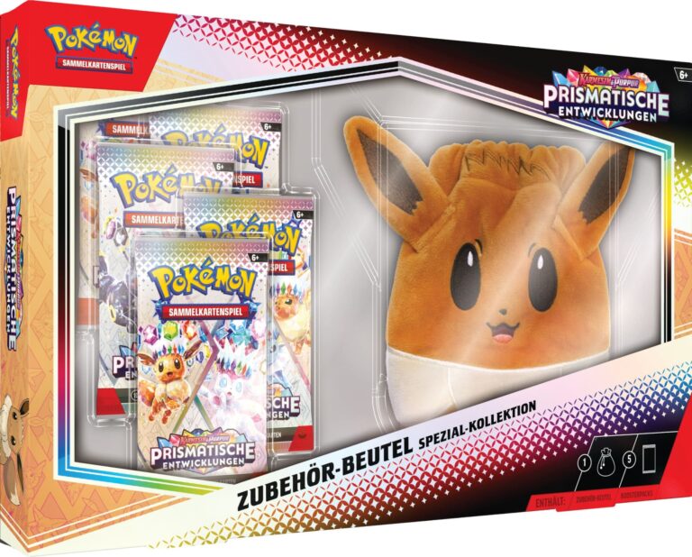 Pokémon-Prismatische-Entwicklungen-Zubehör-Beutel-Spezial-Kollektion-Box-Deutsch
