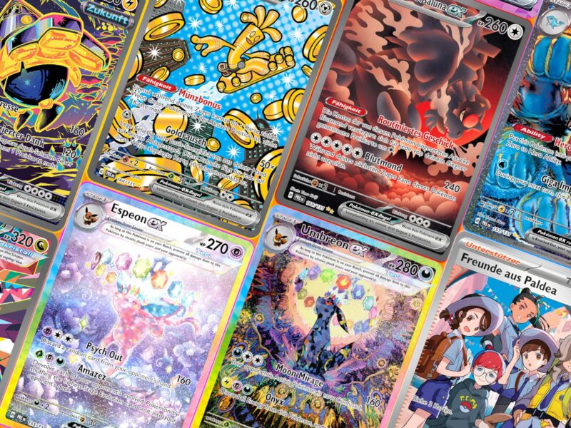 Pokémon-Prismatische-Entwicklungen-alle-Secret-Rare-Karten-Übersicht-Galerie-Liste-TCG-Sammelkartenspiel-2025-Prismatic-Evolutions