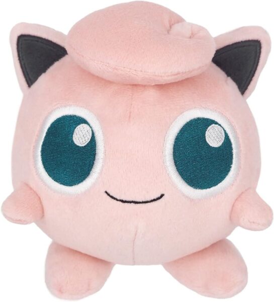 Pokémon-Pummeluff-Kuscheltier-Plüschtier-Stofftier-Plüschfigur-20cm-fröhlich