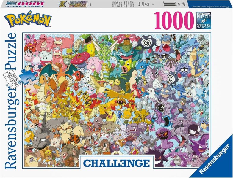 Pokémon-Puzzle-Challenge-1000-Teile-ab-14-Jahren-Ravensburger