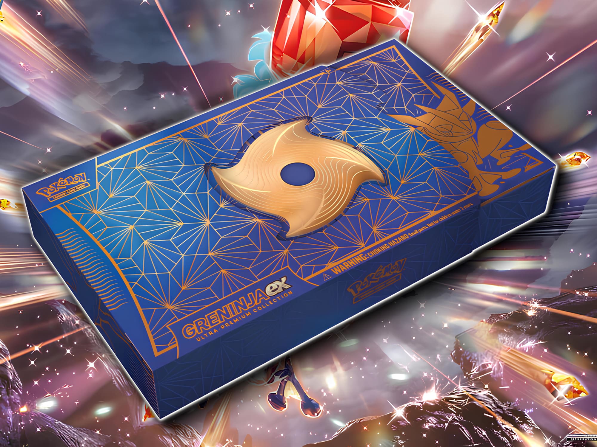 Pokémon-Quajutsu-ex-Greninja-ex-Premium-Kollektion-Collection-Box-TCG-Sammelkartenspiel-2024-Banner