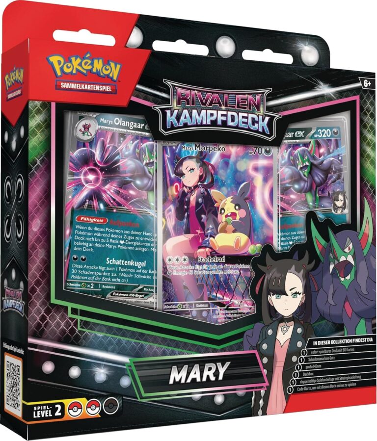 Pokémon-Rivalen-Kampfdeck-Mary-Morpeko-Olangaar-ex-Deutsch-TCG-Sammelkartenspiel-2025