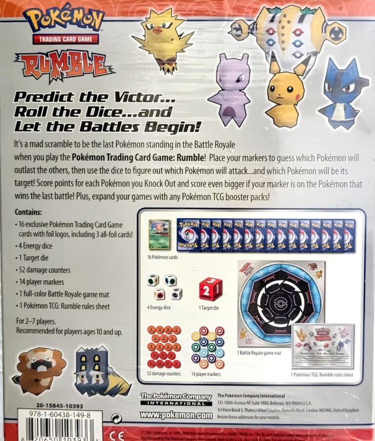 Pokémon-Rumble-Box-Collection-TCG-Sammelkartenspiel-2009-Back