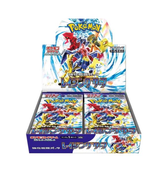 Pokémon-SV3a-Raging-Surf-Booster-Box-Display