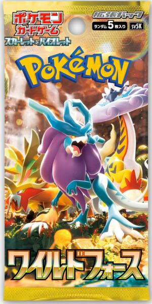 Pokémon-SV5K-Wild-Force-Booster-Pack-Japan