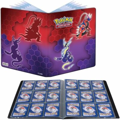 Pokémon-Sammelalbum-Binder-Karmesin-Pupur-Koraidon-Miraidon-Ultra-Pro-9-Pocket-2